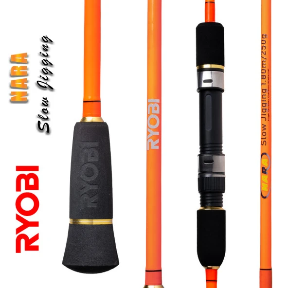 Ryobi Nara 1.80m 250gr Slow Jigging Olta Kamışı ürün görseli 1