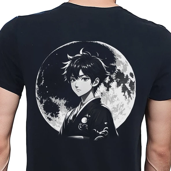 Tattoo T-shirt %100 Pamuklu Siyah Penye Basic Erkek Tişört ürün görseli 1