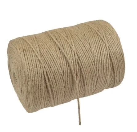 Jütburada Bej Jüt İplik ~500 Gr 500 Metre Hasır İp Kırnap İp Doğal İp Çuval İp ürün görseli 1