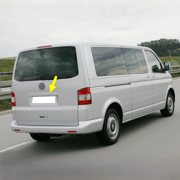 VW Caravelle T5 2004-2010 Arka Bagaj Kapağı Çıtası 7E0827329G ürün görseli 1