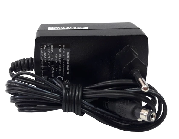 12V 1.5A Modem ve Arduino Uyumlu Plastik Kasa Priz Tipi Adaptör S24B13-120A150-04 ürün görseli 1
