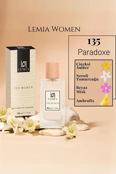 LEMİA 135 Paradoxe Kadın Parfüm Edc 50ml ürün görseli 1