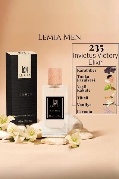 LEMİA Erkek Parfüm 235 Victory Elixir Edc 50ml ürün görseli 1
