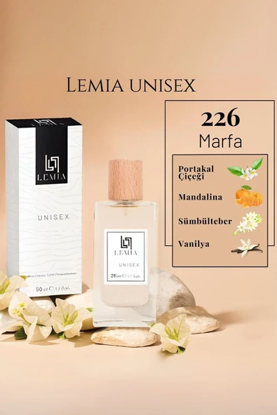 LEMİA 226 Parfe Unisex Edc 50ml ürün görseli 1