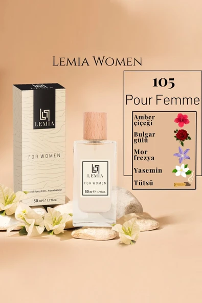 LEMİA 105 Largo Pour Femme Kadın Edc 50ml ürün görseli 1