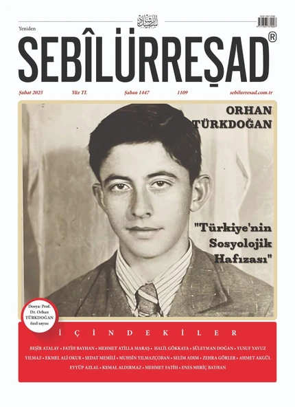 Sebilürreşad Dergi 1109. Sayı Şubat 2025 ürün görseli 1