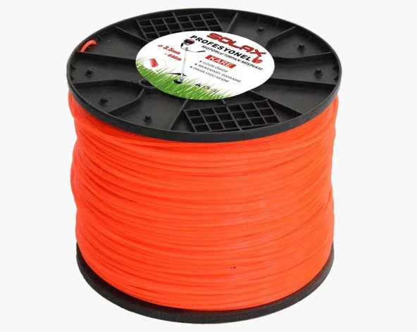 Solax Motorlu Tırpan Misinası Kare Turuncu 3.5 mm 850 mt ürün görseli 1