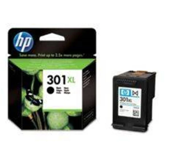HP 301XL Black Siyah Yüksek Kapasite Kartuş CH563EE ürün görseli 1