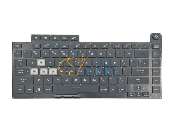 Asus G512LI-HN285A7, G512LI-HN285A8 Notebook Klavyesi Siyah TR - Ver.1 ürün görseli 1