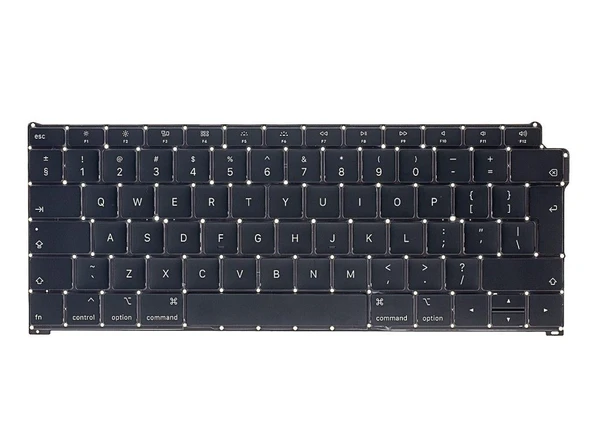 Apple MacBook Air A1932 (2019) Notebook Klavye - Tuş Takımı / Siyah - TR - Büyük Enter ürün görseli 1