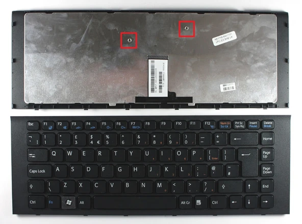 Sony Vaio VPC-EG28FN/L VPC-EG2AEN/B Notebook Klavyesi (Siyah TR) ürün görseli 1