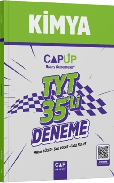 TYT Kimya 35 li Deneme Çap Yayınları ürün görseli 1