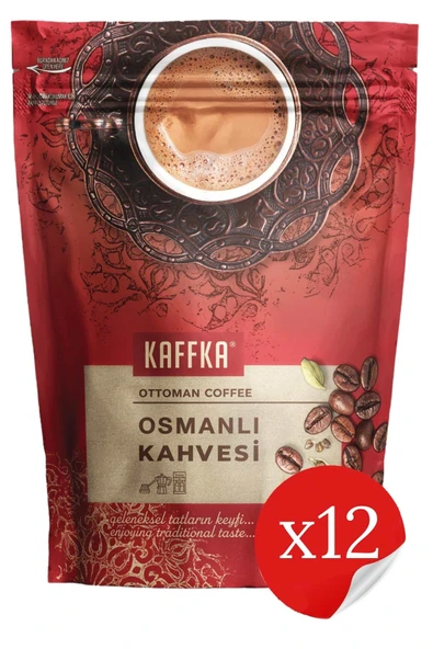 Şekeroğlu KAFFKA Osmanlı Kahvesi 150 Gr ( 12 Adet ) ürün görseli 1