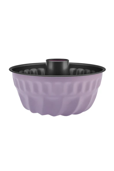 Multicake Karbon Çelik Dilimli Kek Kalıbı 23 Cm Lila - Resim 5