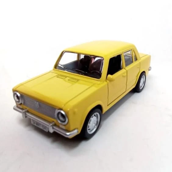 Oyuncak Metal Model Araba 1/36 Çek Bırak Sarı Hacı Murat 124 ürün görseli 1