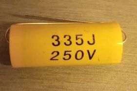 3.3/250V ARAÇ HOPARLÖRÜ İÇİN TİZ AYIRMA KONDANSATÖRÜ ürün görseli 1