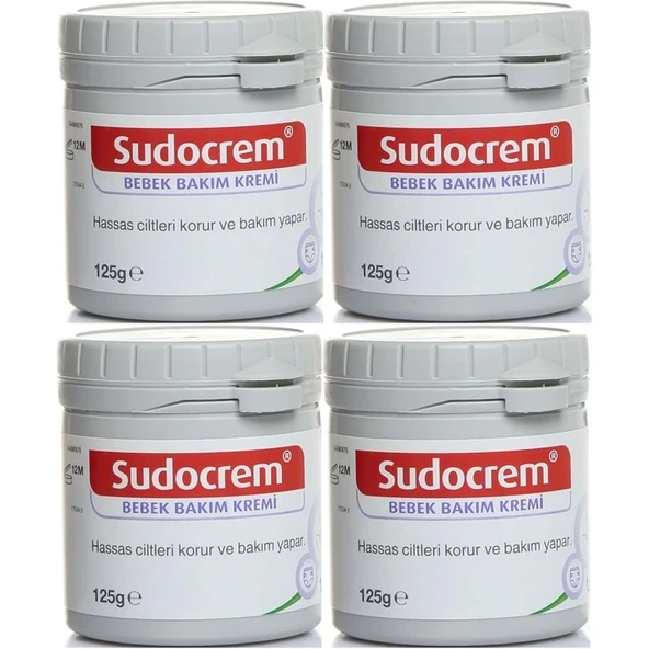 Sudocrem Cilt Bebek Bakım - Pişik Kremi 125GR (4 Lü Set) ürün görseli 1