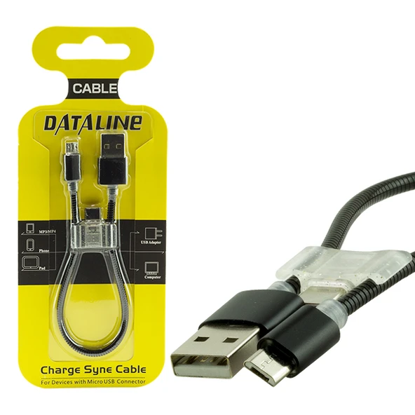 POWERMASTER DATALINE ANDROID*SAMSUNG SERİSİ + C TYPE ÖRGÜLÜ KISA DATA*ŞARJ KABLOSU ürün görseli 1