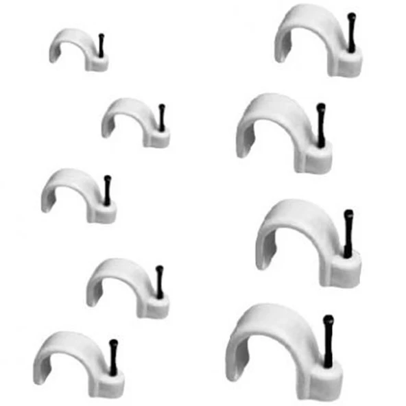 KARYA 7 NUMARA ÇELİK ÇİVİLİ 16 MM KROŞE (100'LÜ POŞET)(4X10 ANTİGRON KABLOLAR İÇİN) ürün görseli 1
