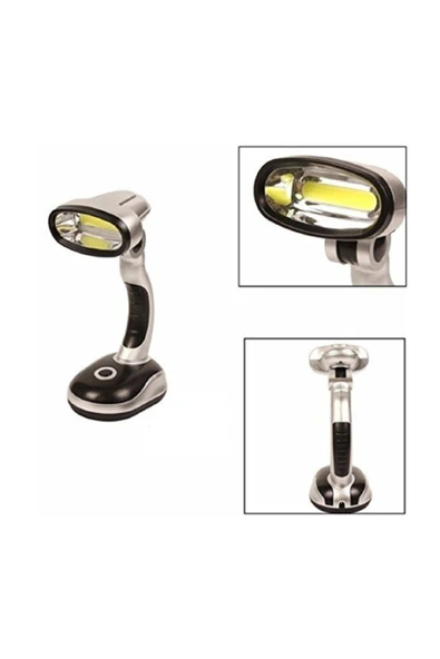 Led Spot Ledli Masa Lambası Pilli  Masaüstü Işık Güçlü ürün görseli 1