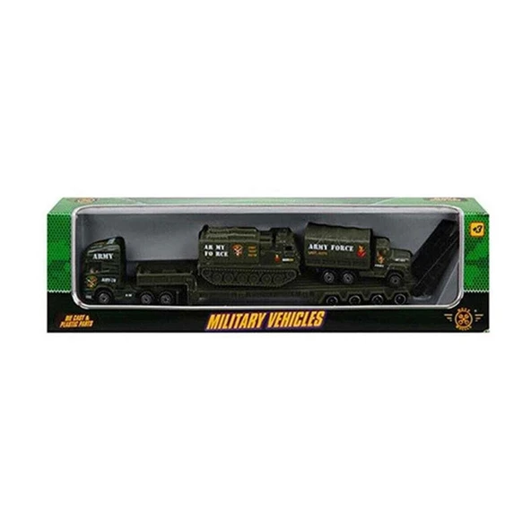Mega 3'Lü Die Cast Askeri Araçlar 26073 - Resim 2