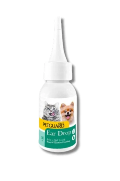 Petguard Köpek Kedi Kulak Losyonu Kulak Damlası 50 ml ürün görseli 1