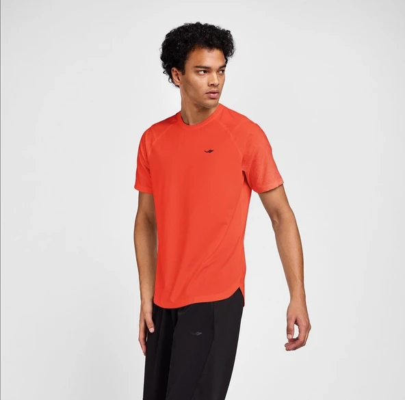 LESCON 25B-1012 KOŞU KISA KOL ERKEK TSHIRT - Resim 9