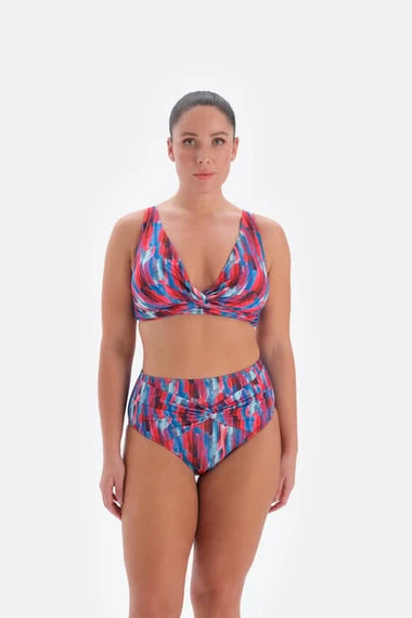 Eros Yüksek Bel Toparlayıcı Üçgen Bikini Takımı ürün görseli 1