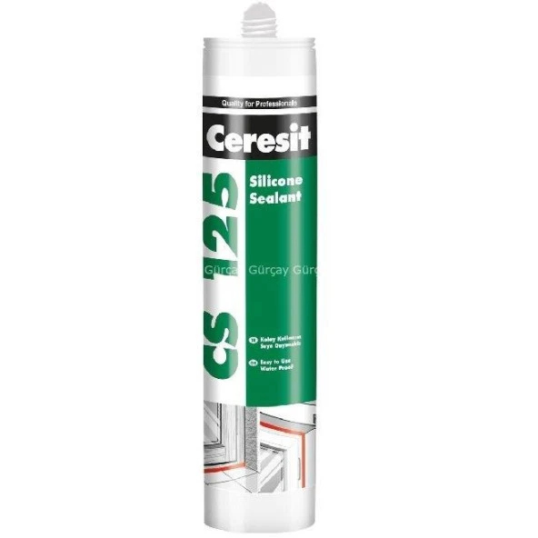 Ceresit Cs225 Silikon 280Gr Şeffaf ürün görseli 1