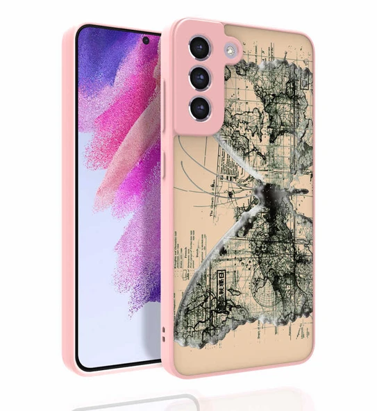 Samsung Galaxy S21 FE Kılıf Desenli Kapak Zr-Nora ürün görseli 1