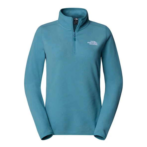 The North Face W 100 GLACIER Kadın Yarım Fermuar Polar NF0A855M1OM1 ürün görseli 1