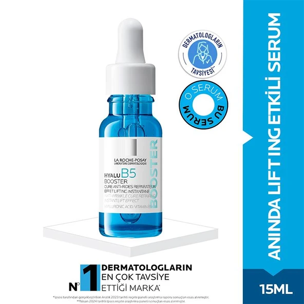 La Roche Posay Hyalu B5 Booster Yaşlanma Karşıtı Bakım Serumu 15 ml ürün görseli 1