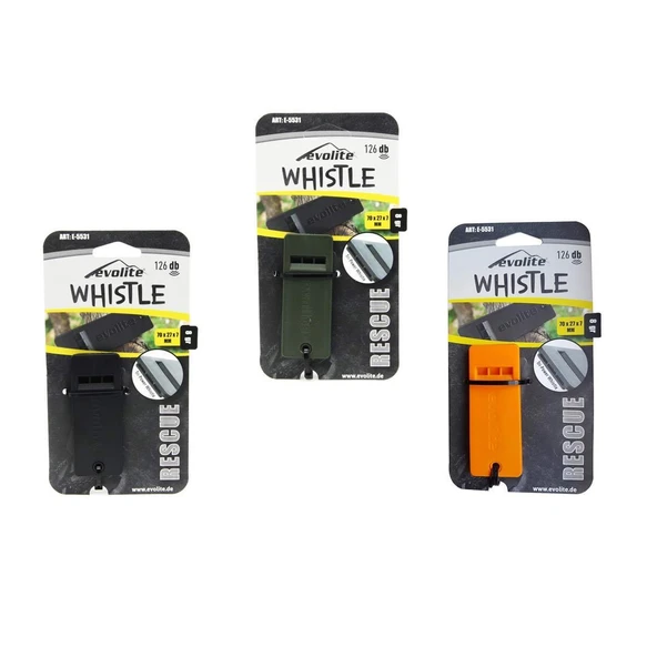 Evolite Rescue 126 Db Güvenlik Düdüğü ürün görseli 1