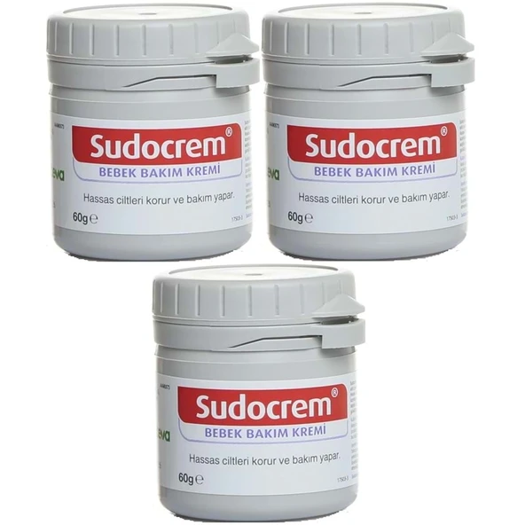 Sudocrem Cilt Bebek Bakım - Pişik Kremi 60GR (3 Lü Set) ürün görseli 1