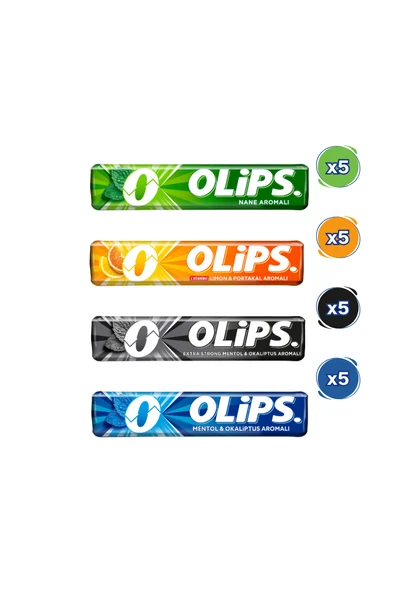 Olips Stick Karışık Şeker Paketi 28gr - 20 Adet ürün görseli 1
