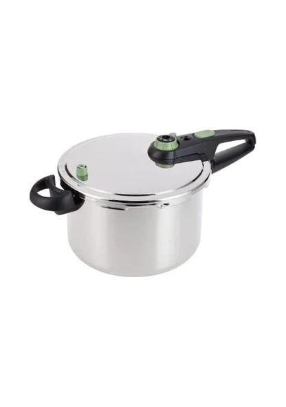 Tefal Sensor Düdüklü Paslanmaz Çelik İndüksiyon Tabanlı Tencere 6 L (TEŞHİR) ürün görseli 1