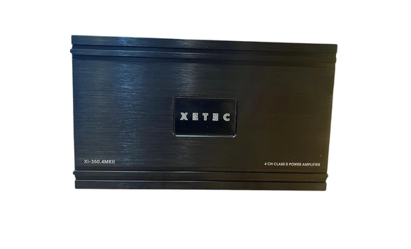XETEC Xİ-350.4MKII 4 KANAL AMFİ 4X350W ürün görseli 1