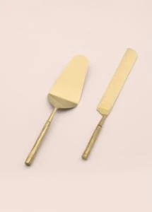 THE MİA GOLDY PASTA SERVİS TAKIMI 2 PARÇA ürün görseli 1