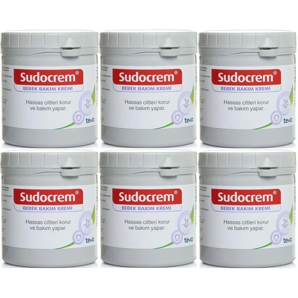 Sudocrem Cilt Bebek Bakım - Pişik Kremi 400GR (6 Lı Set) ürün görseli 1