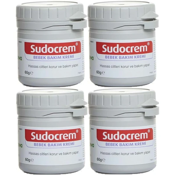 Sudocrem Cilt Bebek Bakım - Pişik Kremi 60GR (4 Lü Set) ürün görseli 1
