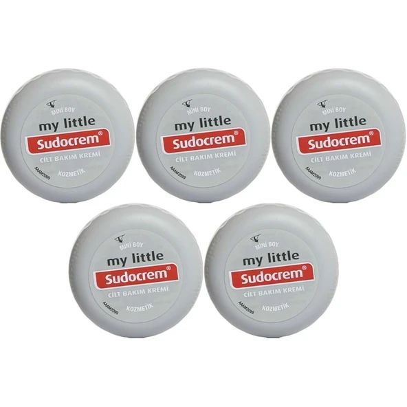 Sudocrem Cilt Bebek Bakım - Pişik Kremi 22GR (5 Li Set) (Seyahat Boy) ürün görseli 1