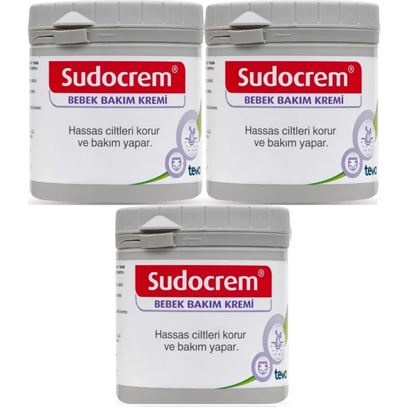 Sudocrem Cilt Bebek Bakım - Pişik Kremi 250GR (3 Lü Set) ürün görseli 1