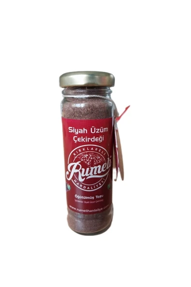 Rumeli Siyah Üzüm Çekirdeği Öğütülmüş Tozu 70 gr ürün görseli 1