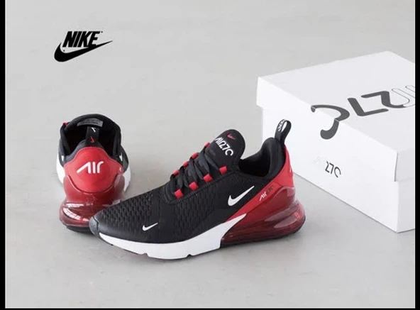 NİKE AİR MAX 270 SİYAH KIRMIZI SNEAKER AYAKKABI ürün görseli 1
