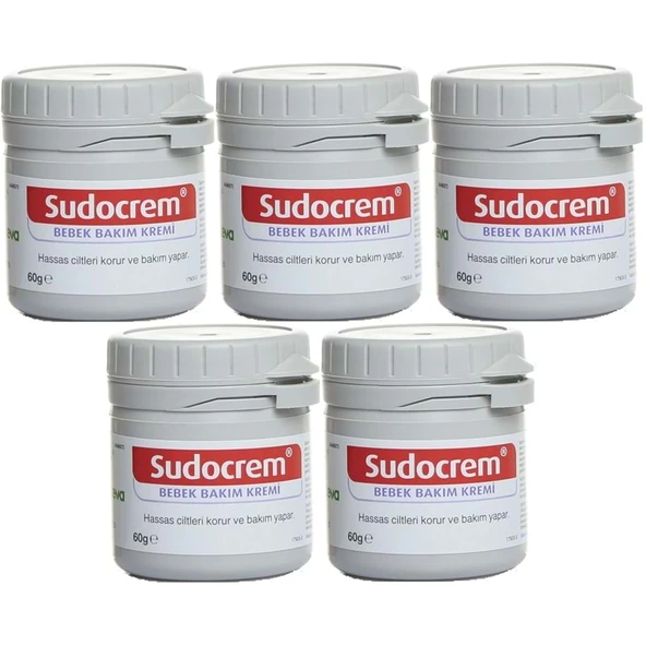 Sudocrem Cilt Bebek Bakım - Pişik Kremi 60GR (5 Li Set) ürün görseli 1