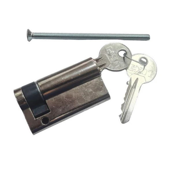 Uygun fiyatlı ucuz, ekonomik 164/GR EKO 41 mm yarım german barel panik bar gömme kilite uygun ürün görseli 1