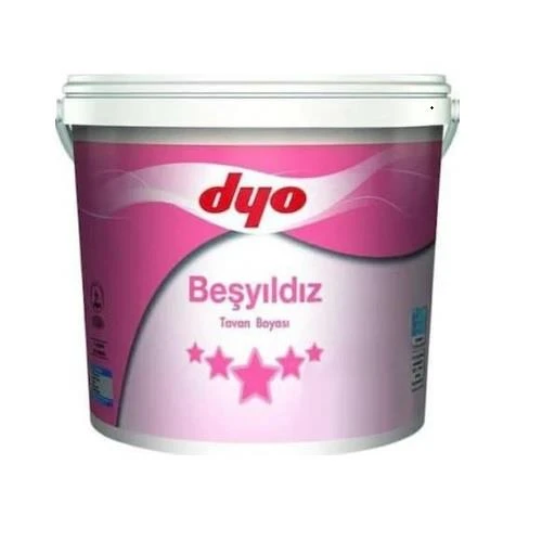 Dyo Beşyıldız Tavan Boyası 3.5 Kg Beyaz ürün görseli 1