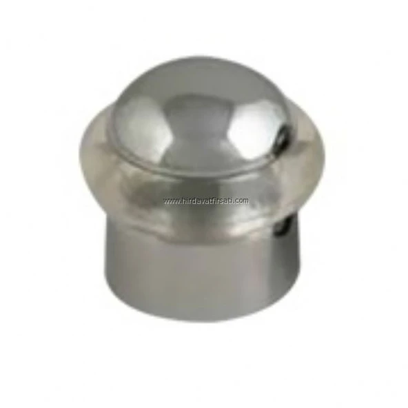 Serio inox düz yer tamponu kapı stoperi, durdurucu ürün görseli 1