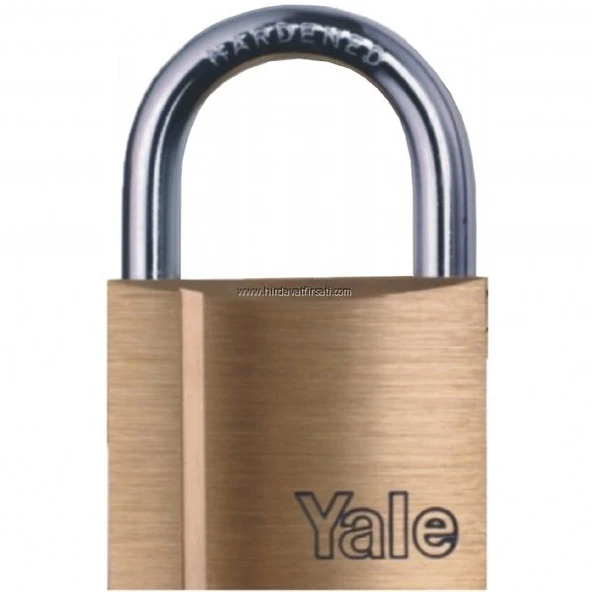 Yale 60 mm MASTERLİ pas sistem prinç asma kilit tek anahtar ürün görseli 1