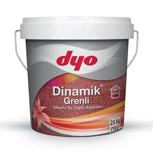 Dyo Dinamik Grenli Silikonlu Dış Cephe Kaplaması 25 Kg Beyaz ürün görseli 1